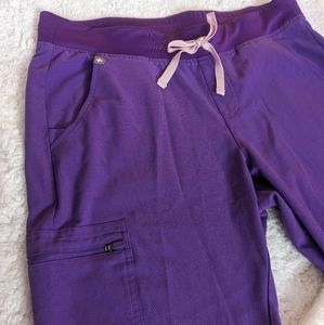Figs Ultra Violet Zamora Jogger Scrub Pants
